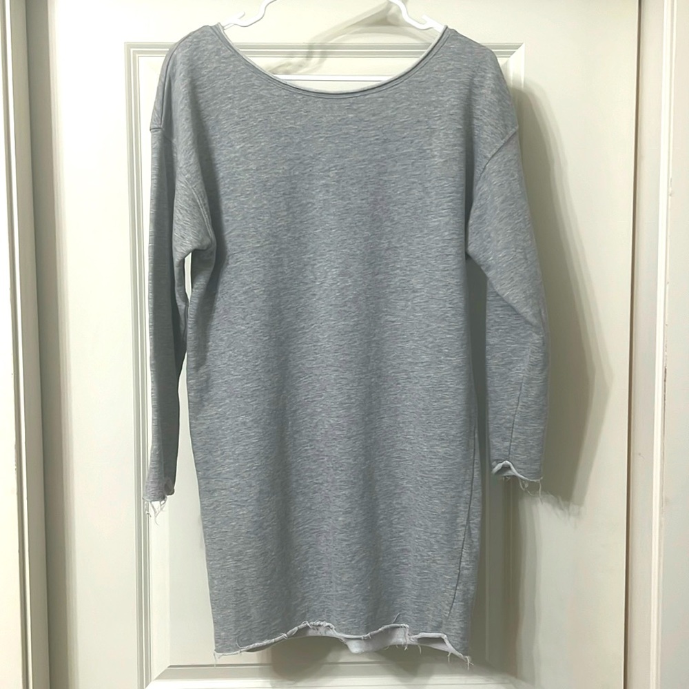 H & M. XS. Gray Sweater Dress